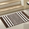thumbnail image 5 of sruoe Bath Rugs, Bath Mats for Bathroom Floor, Bathroom Rugs, Non Slip WaterAbsorbent Stain Resistant Bath Mats, Polyester Mat, Bathroom Door Mat Household Use, Brown, 5 of 7