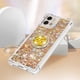 thumbnail image 5 of Funda para Motorola Moto G Stylus 5G 2023 con Brillo Líquido Flotante, Purpurina, Parachoques y Anillo Giratorio Soporte, 5 of 5
