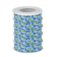 thumbnail image 2 of 5 Rolls Christmas Ribbon 1.5 inch Wide Decorative Ribbon for Gift Wrapping and Holiday Decorations Watercolor Blue Cornflowers, 2 of 7