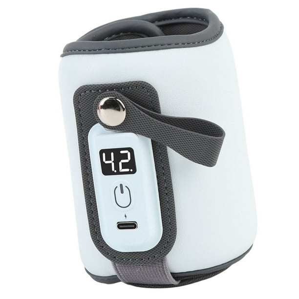 Calentador De Biberón Portátil Para Viajar, Calentador De Leche Para Bebés Calentador Rápido Calentador De Biberones Con 5 Configuraciones De Temperatura Ajustable,