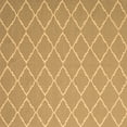 thumbnail image 1 of Ahgly Company Indoor Square Trellis Brown Modern Area Rugs, 7' Square, 1 of 4