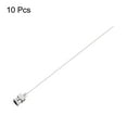 thumbnail image 3 of Uxcell 10pcs 23G Stainless Steel Dispensing Needles, 4" Glue Needle Tube Blunt Tip, 3 of 7