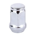 thumbnail image 4 of CCIYU Set of 23 Silver Spline Chrome Wheel Lug Nuts 1/2-20 for Jeep for Cherokee/ CJ3/ CJ5/ CJ5A/ CJ6A/ CJ7/ Comanche/Commander/Dispatcher 1966-2017, 4 of 5