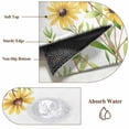 thumbnail image 6 of Large Area Rugs for Living Room Bedroom, Yellow Daisy Flowers 8'x10' Rug Washable Carpet Runner Indoor Outdoor, Spring Summer Pastoral Garden Floral Non Slip Floor Mats Rug for Kitchen, Patio, 6 of 8
