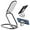 Black, variant on Phone Ring Holder Finger Kickstand Foldable Cellphone Back Stand 360° Rotation Metal Ring Grip Holder for Magnetic Car Mount Compatible with iPhone iPad Smartphone