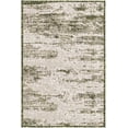 thumbnail image 2 of Unique Loom Outdoor Modern Collection Area Rug - Cartago (2' 2" x 3' Rectangle Green/Ivory), 2 of 6