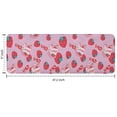 thumbnail image 7 of Strawberry Plants Fruit Milk Box Kitchen Rug Mat,Kitchen Runner Rugs Non Skid Washable,Decorative Kitchen Floor Mats for Kitchen,Sink,Laundry,17"x47.2", 7 of 7