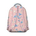 thumbnail image 3 of Artistic Watercolor Dinosaur Student Backpack Cute Dino Illustration Pattern for School Student Retro Roaring Forest Print, 3 of 6