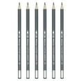 thumbnail image 1 of Lápiz Acuarelable Uxcell, 6 Piezas de Lápices Solubles para Mezclar, Colorear, Dibujar Bocetos, Pintar, Gris, 1 of 7