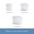 thumbnail image 3 of Stasher Premium Food-Safe Reusable Silicone Food Storage Bags, Leak Free, 3 Pack, Clear, 3 of 13