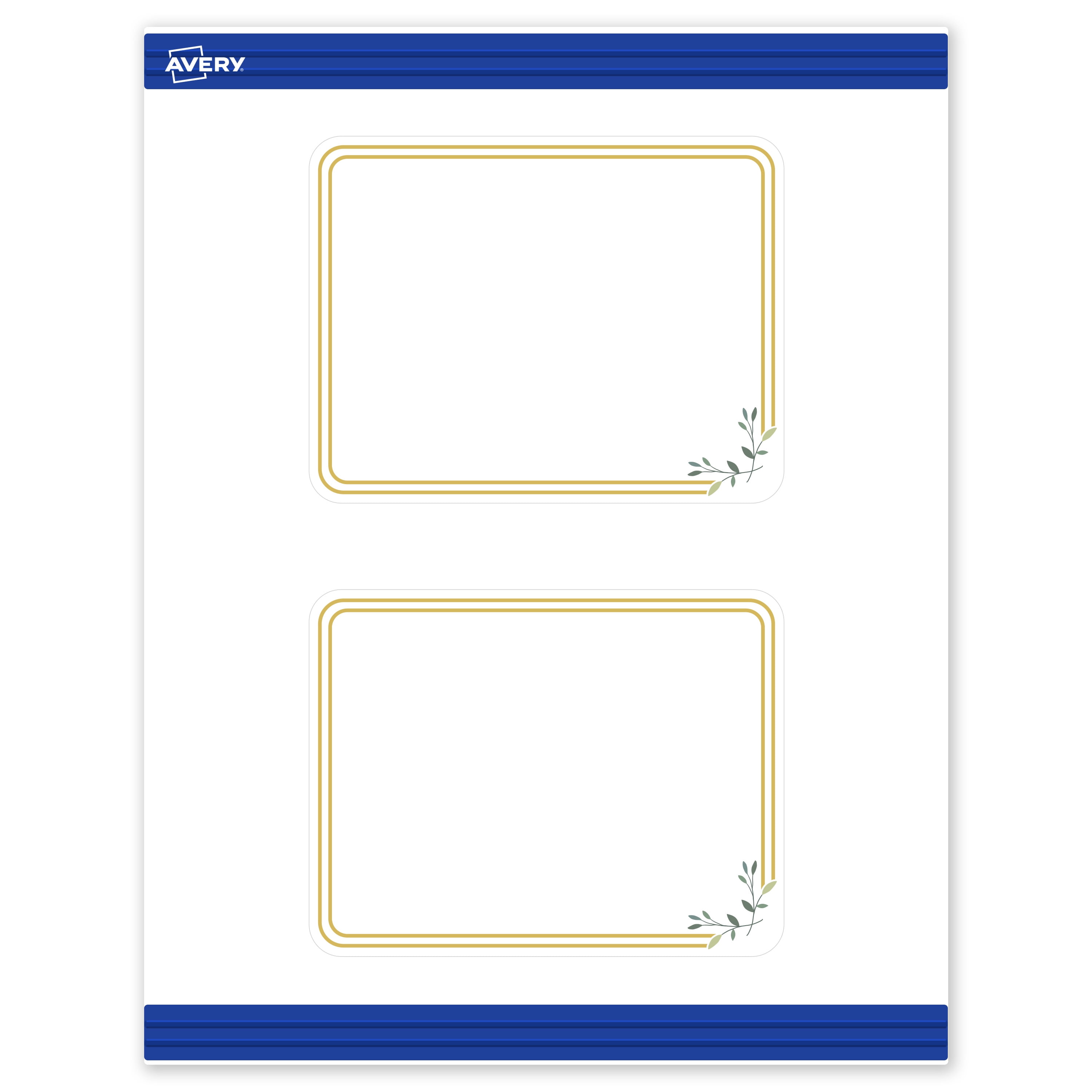 gold border pokemon cards Gurimon (Gold Border) (RB1-001) and more with your own logos Avery 4 inch x 6