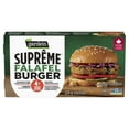 thumbnail image 1 of Gardein SUPRÊME Frozen Falafel Burger, Vegan, Enjoy in dinner or meal Prepared in Canada, High source of fibre, High in iron, 1 of 6
