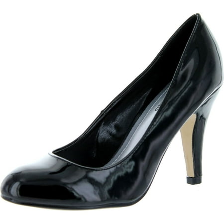 Pierre Dumas Womens Faviola-1 Pumps Shoes, Black Patent, 6