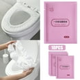 thumbnail image 1 of Clearance!Ymkly Rug,Disposable Non-Woven Toilet Seat Cover Waterproofs And Non-Slip Individual Packaging, Suitable For Travel,Home Decor, 1 of 9
