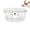 White, variant on Refrigerator Scallion Storage Container, Food-Grade Vegetable Storage Box with Drain Basket, For Vegetable Fruit Garlic Ginger Storage Fridge Meal Prep Home Kitchen Use(White)