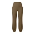 thumbnail image 5 of Qingpeng Womens High Waisted Yoga Jogger Pants Stretch Cuffed Trousers Breathable Gym Running Daily Sports Pants with Side Pockets, 5 of 7