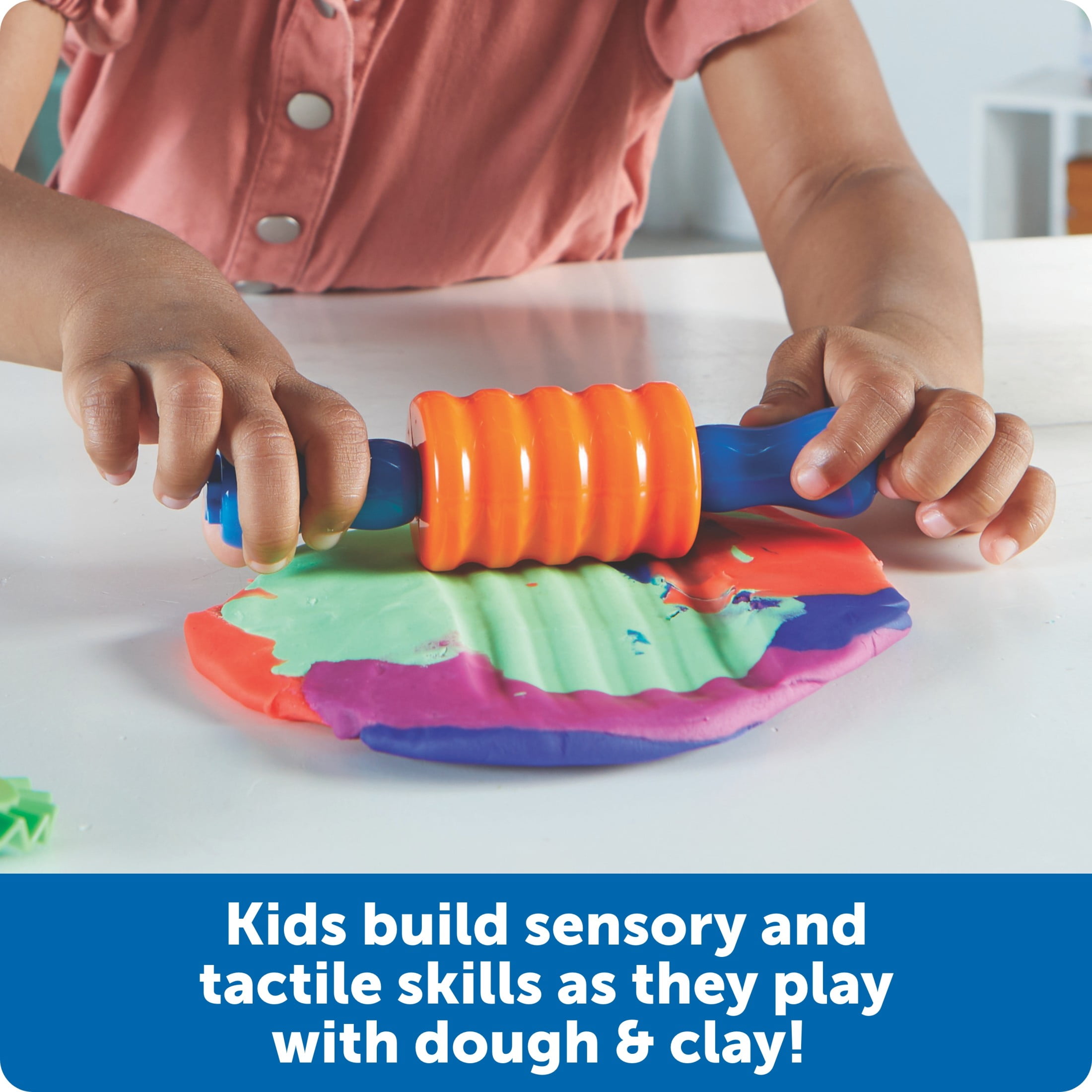 Learning Resources Helping Hands Tactile Tools, Sensory Fidget Toys, Fine Motor Skills, Ages 3+
