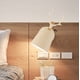 thumbnail image 2 of LED Wall Light - Modern Nordic Bedside Lamp Bedroom Living Room Aisle Lighting Fixtures Creative Art Decoration Simple Indoor Lighting, 2 of 2