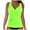 Green, variant on TTUHYWXI Women Underwire Tankini Top Only Twist V Neck Swimsuits for Big Busted Ruched Tummy Control Bathing Suits Top (Orange, XL)