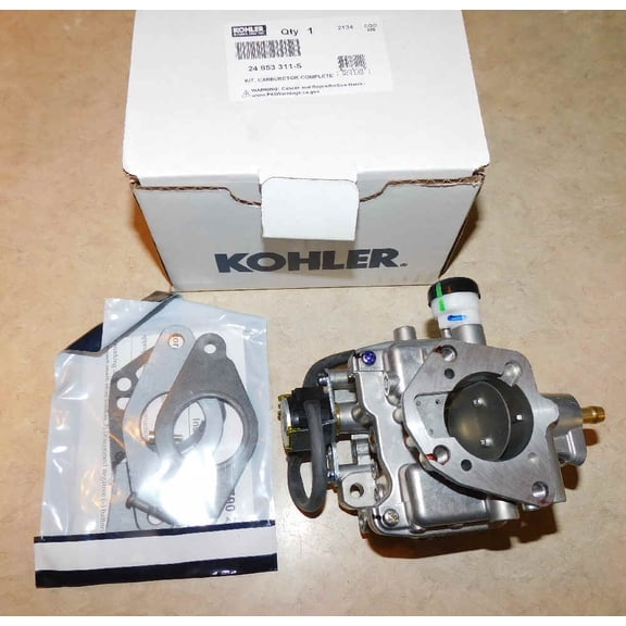 Kohler OEM Carburetor Assembly 24853311 24853311-S Fits Some Miller Welders