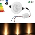 thumbnail image 3 of Lámpara De Techo Downlight Ultrafina Blanca 3W/5W/7W 85-265V Cálido/Frío seitruly HA024426-02, 3 of 7