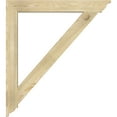 thumbnail image 3 of Ekena Millwork 4"W x 36"D x 40"H Traditional Traditional Rough Sawn Bracket, Douglas Fir, 3 of 4