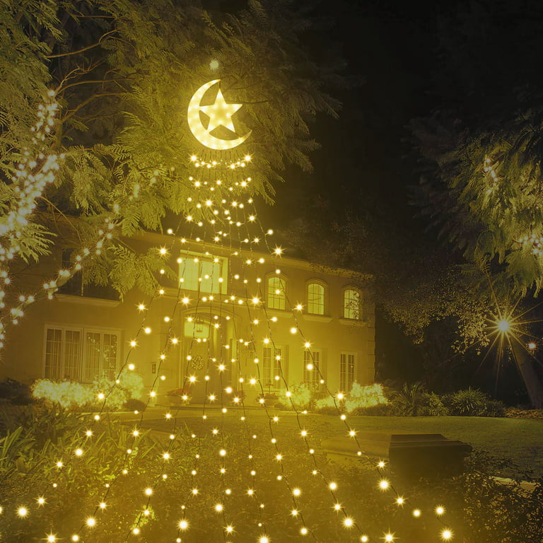 White Christmas Lights, 33FT 100 LED Connectable Lamp Light String, Timer  Function 8 Modes Twinkle Light for Garden Holiday Decor - China LED String  Light, Christmas Lights