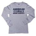 thumbnail image 1 of American Horse Country - Est. 1776 Girl's Long Sleeve Grey T-Shirt, 1 of 2