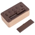 thumbnail image 4 of Alarm Clock Electronic Alarm Clock, Wood Clock, For Office Living Room Bedrooms, 4 of 8