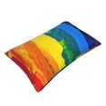 thumbnail image 3 of Balery Rainbow Colored Bedding Queen Pillow Cases - Envelope Closure - Soft Brushed Microfiber Fabric - Shrinkage and Fade Resistant Pillow Cases-20"x30", 3 of 9