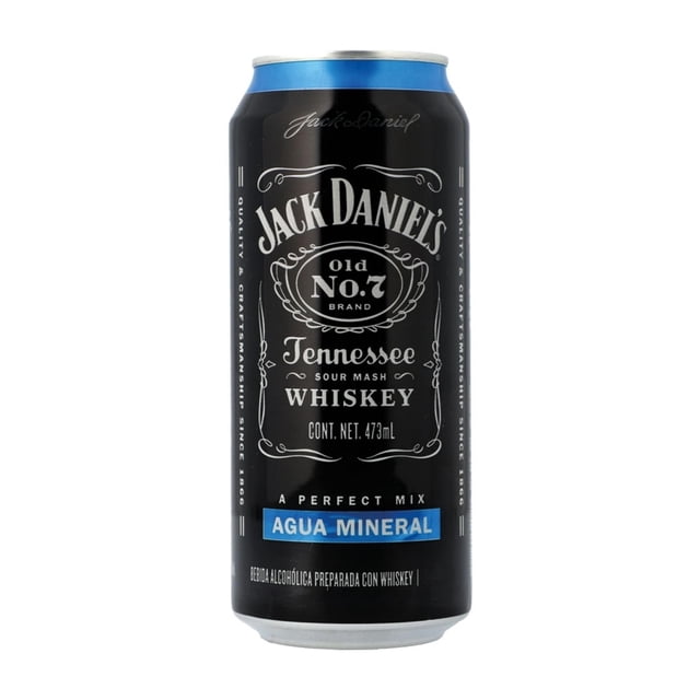 Bebida alcohólica preparada Jack Daniel's Agua Mineral 473 ml