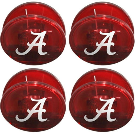 Chip Clip Set - NCAA Alabama Crimson Tide Magnetic Chip Clip Set, 4pk