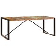 thumbnail image 2 of vidaXL Table à Manger 200x100x75 cm Bois Récupéré Massif, 2 of 5