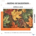 thumbnail image 6 of Yayeee Doormat for Indoor Entrance 32" x 20" Non Slippery Floor Rug, Colorful Autumn Leaves, 6 of 8