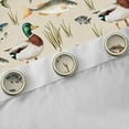 thumbnail image 4 of Castle Fairy Boys Girls Mallard Duck Deer Blackout Curtains Set of 2 (52x84 Each),Fishing And Hunting Window Curtains,Jungle Animal Curtains and Drapes,Microfiber Bedroom Decor, 4 of 6