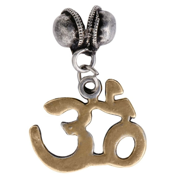 Efulgenz Boho Vintage Gypsy Indian Oxidized Silver Om Statement Big Size Adjustable Cocktail Ring Jewelry