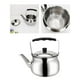 thumbnail image 4 of Cafetera y tetera de acero inoxidable para cocina de gas con asa 0.8L, 4 of 9