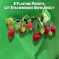 thumbnail image 4 of Sunny Planter Bag Felt Fabric Garden Planting Bag Grow Strawberry and Herb Plant Tub 2 Pack, 4 of 10