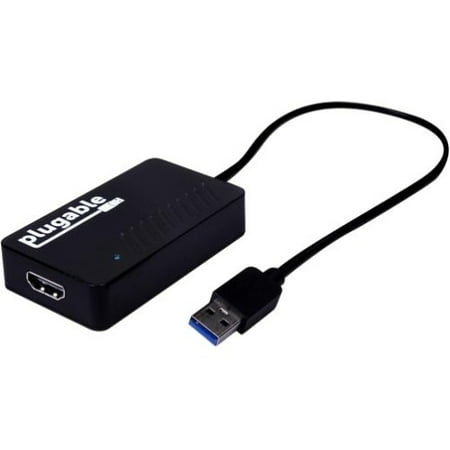 Plugable Up to 3840x2160 (Supports Windows 10, 8.1, 8, 7) - 1 x HDMI - PC, Mac, Linux - 1 x Monitors Supported Plugable Up to 3840x2160 (Supports Windows 10, 8.1, 8, 7) - 1 x HDMI - PC, Mac, Linux - 1 x Monitors Supported