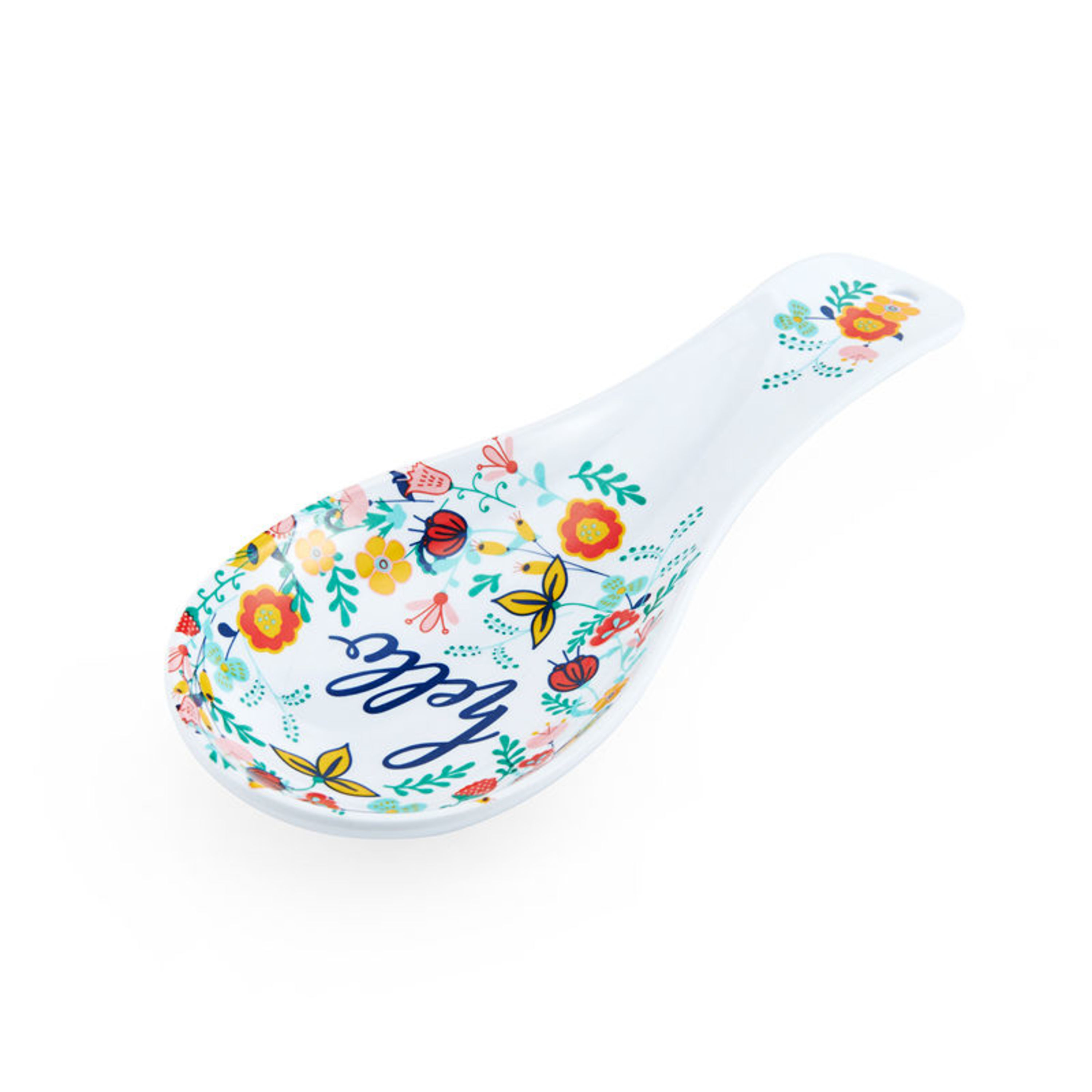 Farberware Holiday Ho Ho Ho Melamine Spoon Rest 