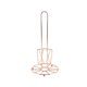 thumbnail image 1 of European Style Iron Kitchen Paper Towel Stand Household Metal Paper Roll Countertop Holder (Rose Golden), 1 of 3