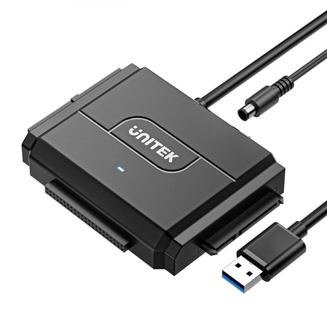 Adaptador Unitek SATA/IDE a USB 3.0 para HDD/SSD IDE/SATA 2.5/3.5