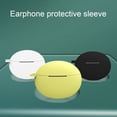thumbnail image 4 of Gwong Electrónica Funda para auriculares Tapa protectora de Earbuds de Bluetooth Bluetooth Bluetooth con silicona suave con Mosquetón para Huawei Freebuds 4 / 4i, 4 of 6