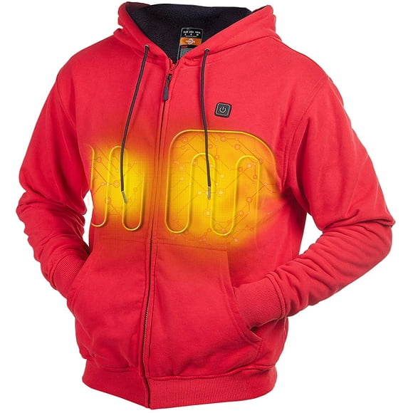Heated Hoodie with Battery and Charger (Unisex)