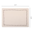thumbnail image 6 of Unique Bargains 4pcs Washable Kitchen Table Mat White 15.7"x11.8", 6 of 6