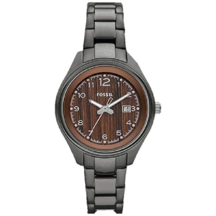 Brown Dial Stainless Gunmetal Band 