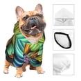 thumbnail image 3 of Haiem Hippie Style for Winter Dog Hoodie Sweatshirts with Pockets Warm Dog Clothes for Small Dogs Chihuahua-Small, 3 of 7