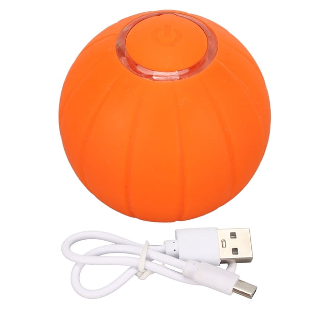 Pelota interactiva inteligente para gatos, recargable, resistente a las mordeduras y al rechinamiento de dientes, juguete automático con ruedas.