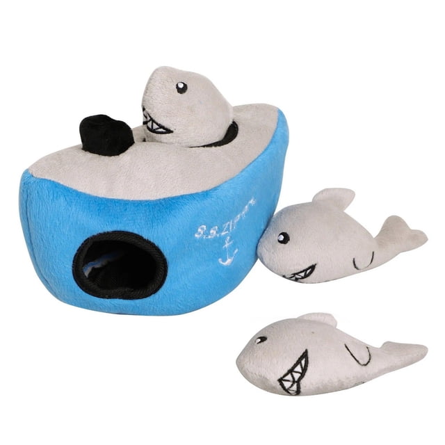Ministry Of Pets Jouet en Peluche Requins Cache-Cache pour Chien