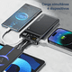 thumbnail image 4 of Power Bank 22800mah Dx160 Carga Super Rápida 22.5w con 2 Cables Belug,  Color Negro, 4 of 5